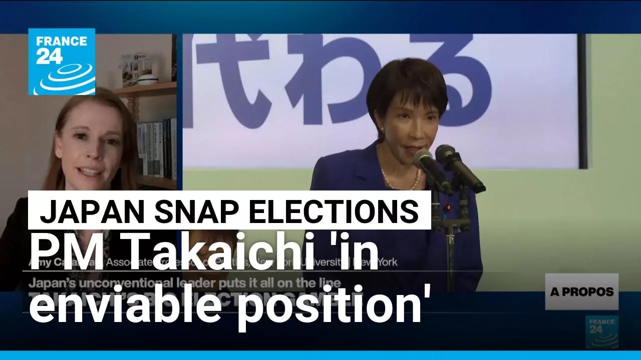 Japanese PM 'in enviable position' ahead of snap election, expert says • FRANCE 24 English