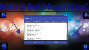 OMG ⚠ INSANE ROBLOX HACK ⚠ SERAPH| FULL LuaC Btools/Fire/Ff/Music and Much More!!! 9th December!!!