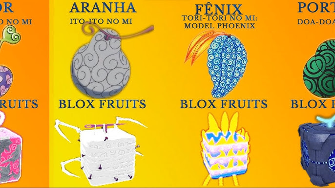 Roblox | Frutas Físicas Blox Fruits