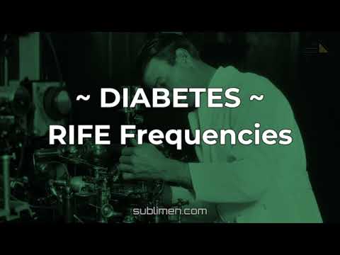 DIABETES RIFE Frequencies - Experimental Audio Treatment | Trattamento per Diabete