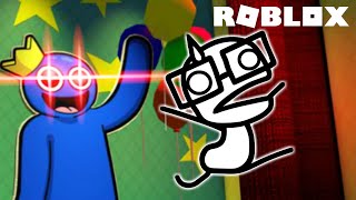 Seram + Cute Gila Game Roblox Rainbow Friends