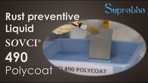 SO VCI® 490 Polycoat | Rust Prevention Liquid | Corrosion Solutions Provider