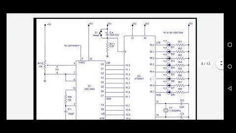 ADC INTERFACING WITH 8051 MICROCONTROLLER