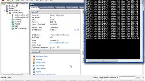 Migrate a Powered-On Virtual Machine with VMotion | vmware vsphere