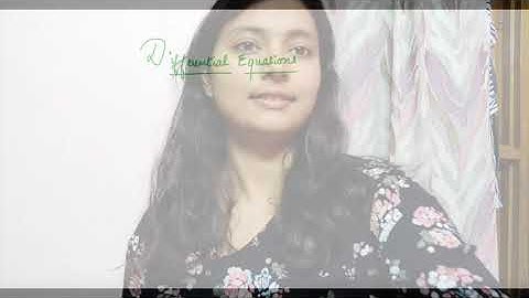 Order, Degree of Ordinary Differential Equation | UPSC Optional ,NBHM,IIT JAM, NET, PUCET, BHU |