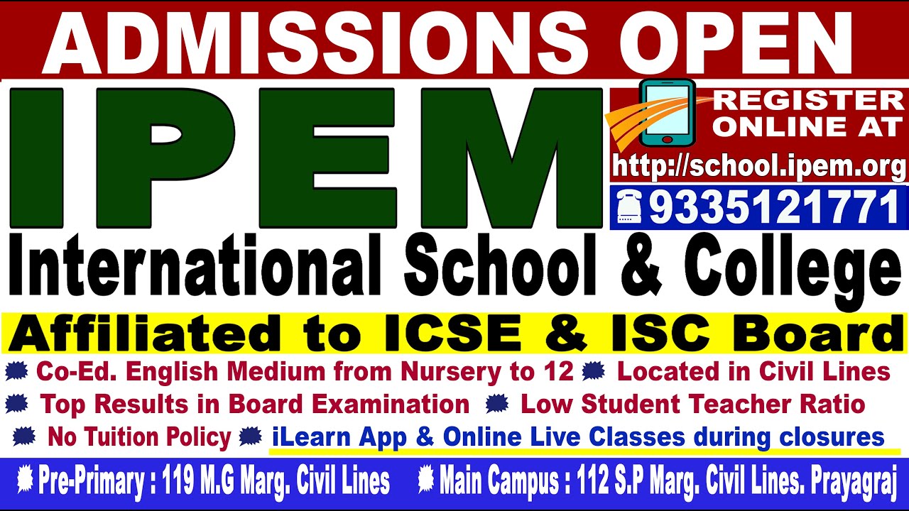 Admissions Open for Academic Year 2023 - YouTube
