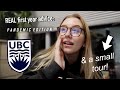 2020 UBC Dorm and Move-In Advice (from first year to first year!)