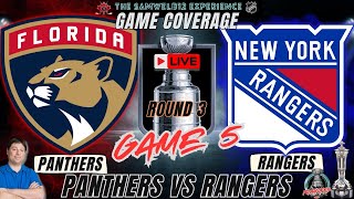 Epic New York Rangers vs Florida Panthers game 5 | NHL Playoffs