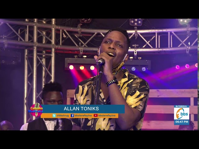 Allan Toniks excites fans at #BBSCamuka live band show