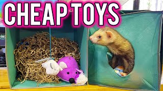 Super CHEAP TOYS for FERRETS