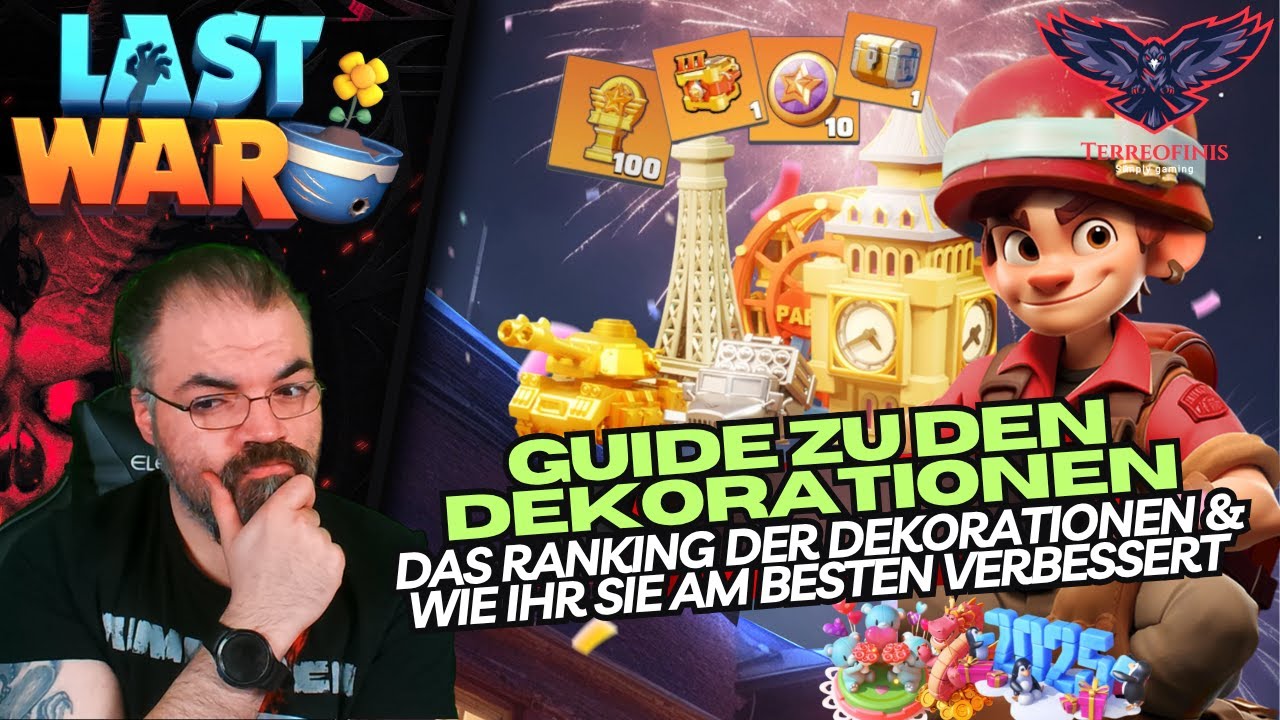 GUIDE ZU DEN DEKORATIONEN in Last War: Survival 🎮 | Ranking & Verbesserungstipps