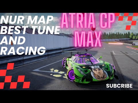 Atria cp max best tune for nur map full lap. #drivezoneonline - YouTube