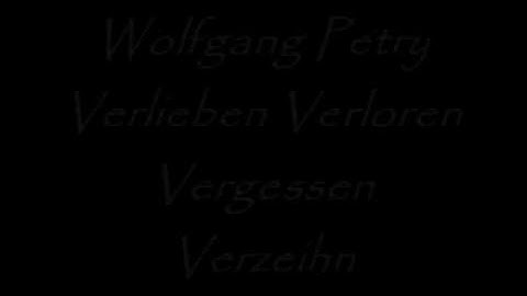 Thumbnail of Wolfgang Petry Verlieben Verloren Vergessen Verzeihn
