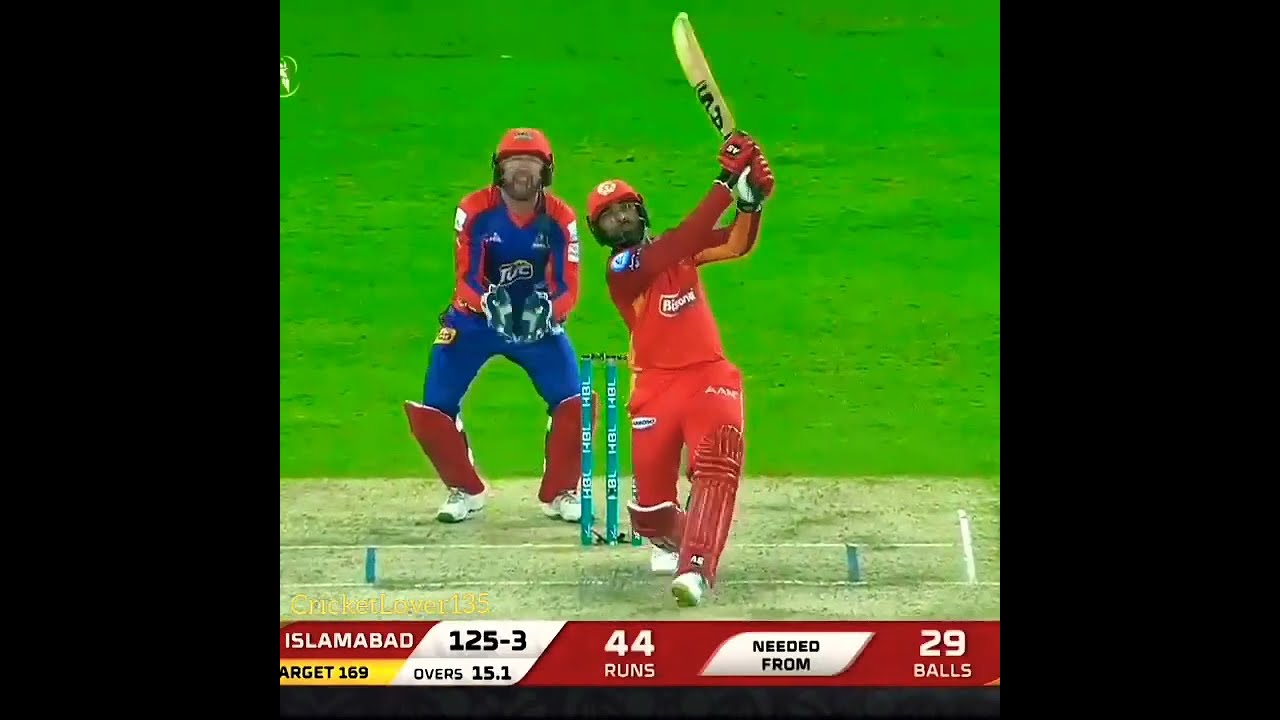 Asif Ali 4,6,6 🆚 Colin Munro in HBLPSL 