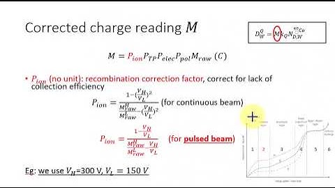 3.5-tg51 chamber correction factor-Ion recombination
