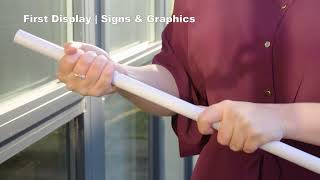 Noscrewz Flag Kit Instruction Video First Display
