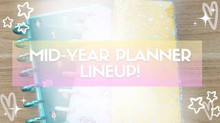 📚 Mid Year Planner Lineup! Downsizing Planners