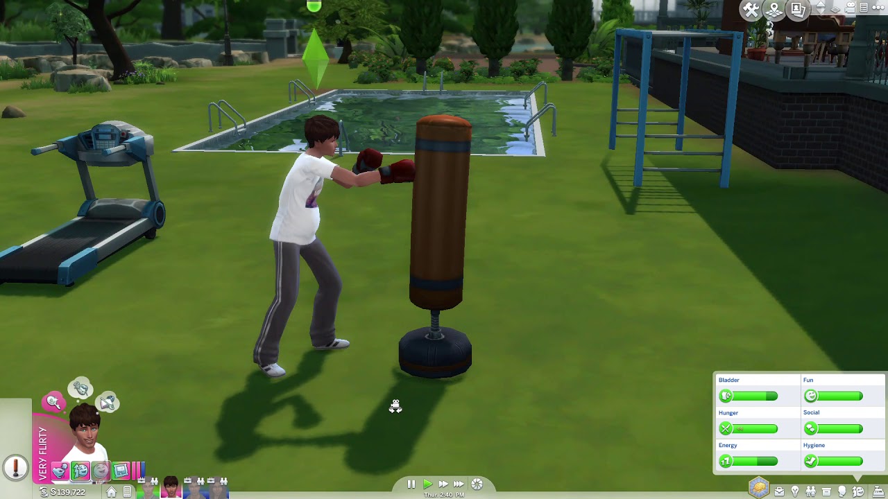 THE SIMS 4 BOXING WHILE PREGNANT YouTube
