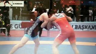 Çorum 2022 U23 Serbest Güreş Türkiye Şampiyonası Final 70kg..