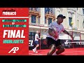 Highlights final aguirre  alfonso vs dal bianco  arce  cmb monaco master 2024