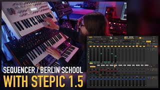 Sequencer / Berlin School live set with Stepic 1.5 by Martin Stürtzer 10,213 views 9 months ago 6 minutes, 48 seconds