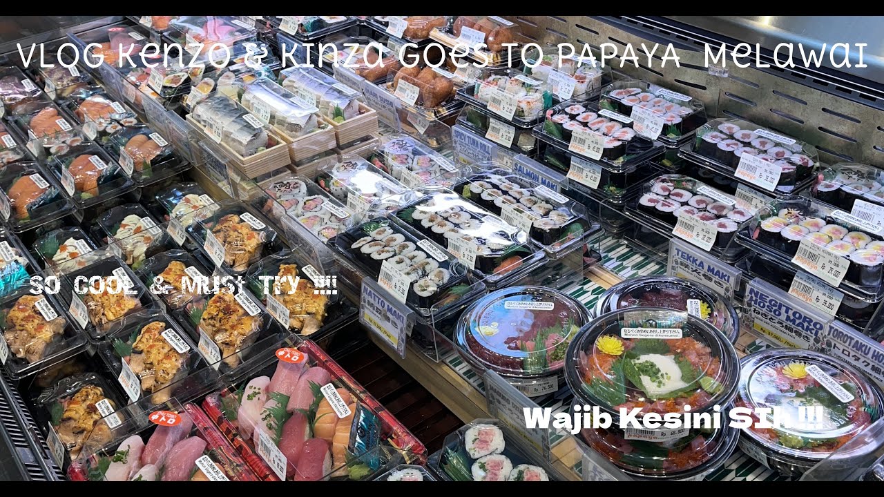 Vlog Kenzo & Kinza Goes To PAPAYA Melawai YouTube