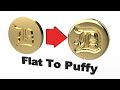 Jewelry CAD Design- Two Steps From Flat To Puffy Text 3D Modeling in [Rhino 6 Tutorial] #137