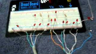 LEDs in sequence using PIC16F84a