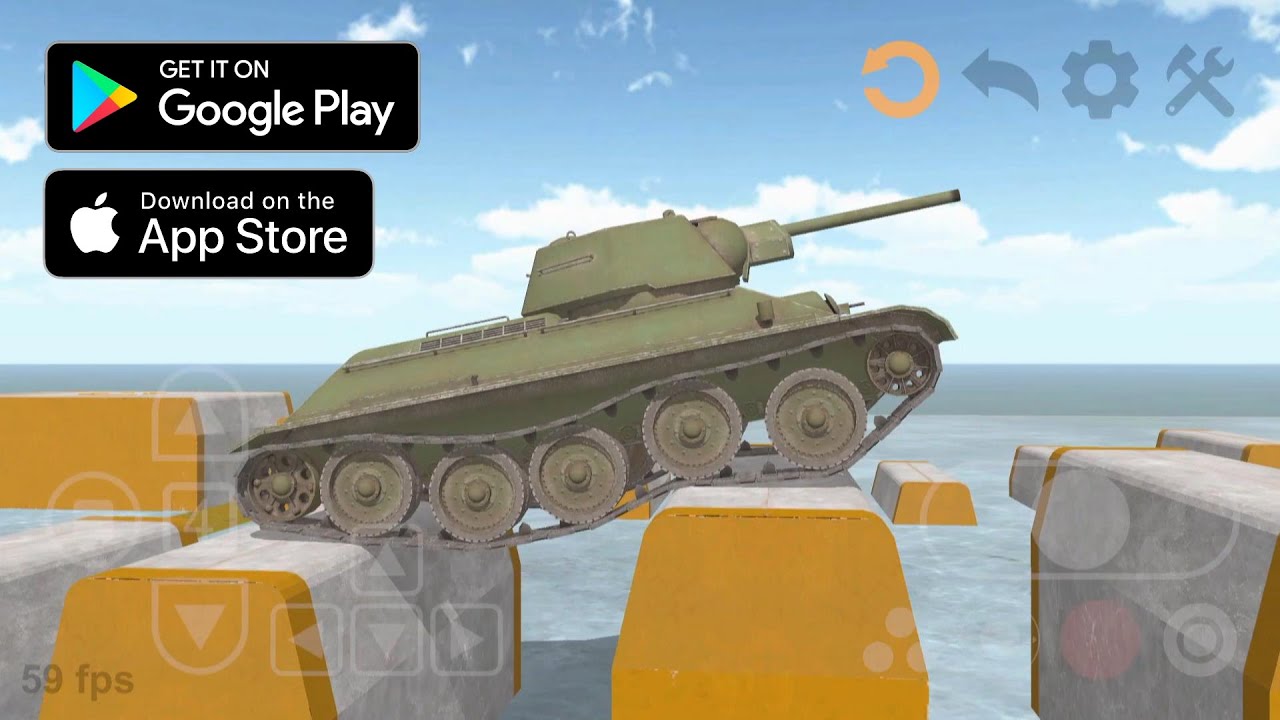 Tank Physics Mobile MOD APK cover