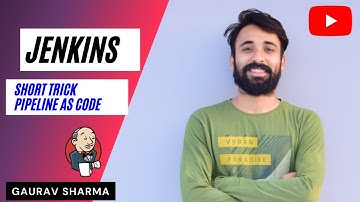 46. Jenkins for Beginners: Pipeline as code - Short Trick