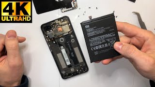 Xiaomi Mi8 Lite - Замена Аккумулятора / Battery Replacement