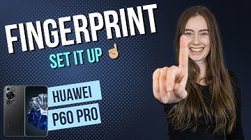 Huawei P60 Pro - How to set up Fingerprint • 📱 • 👆🏼 • 🔐 • Tutorial