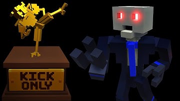 KICK ONLY CHALLENGE | Clone Drone in the Danger Zone - NO COMMENTARY