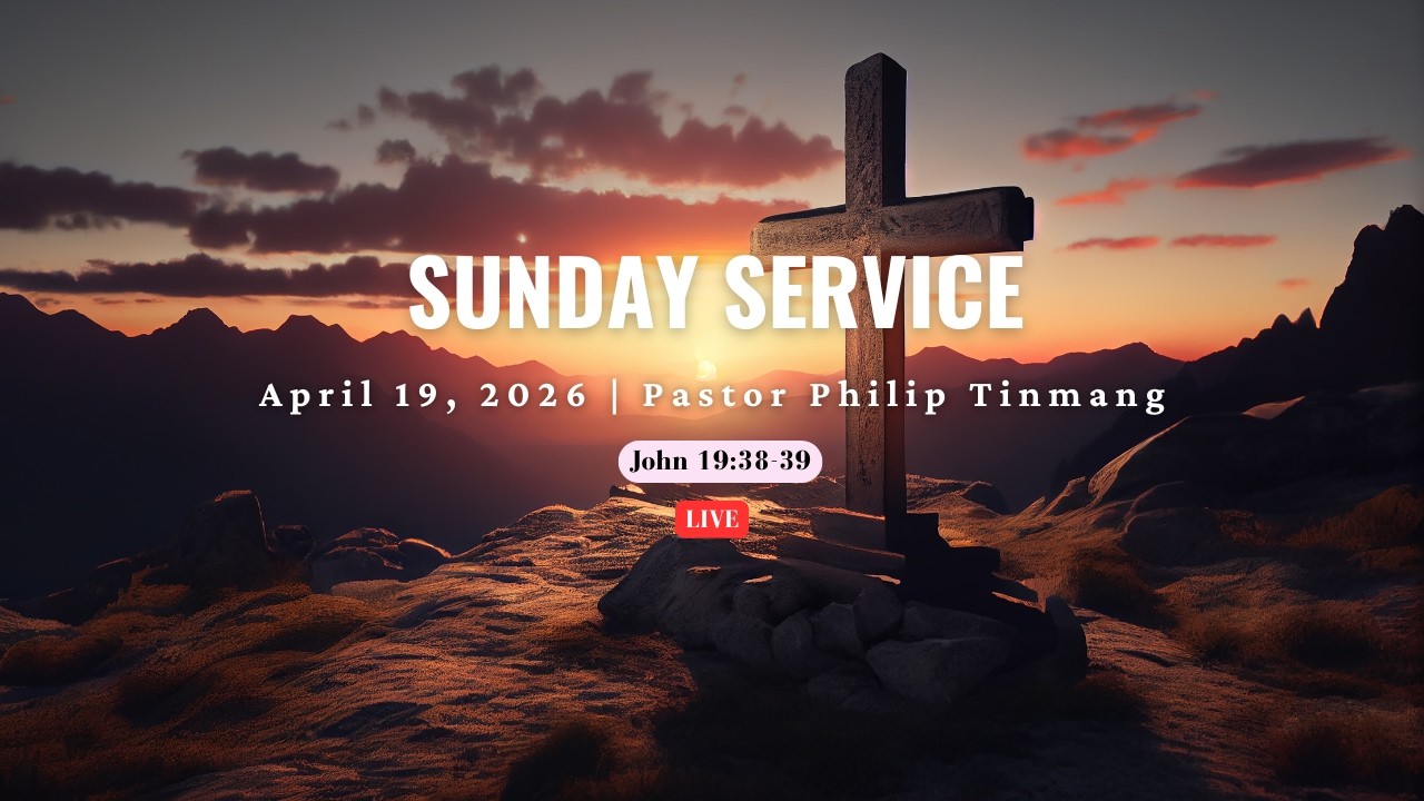 JCBC Sunday Service | Sermon: Pastor Philip Tinmang I April 19, 2026