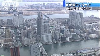 首都圏のマンション販売20％以上減少　価格は上昇へ(15/01/21)