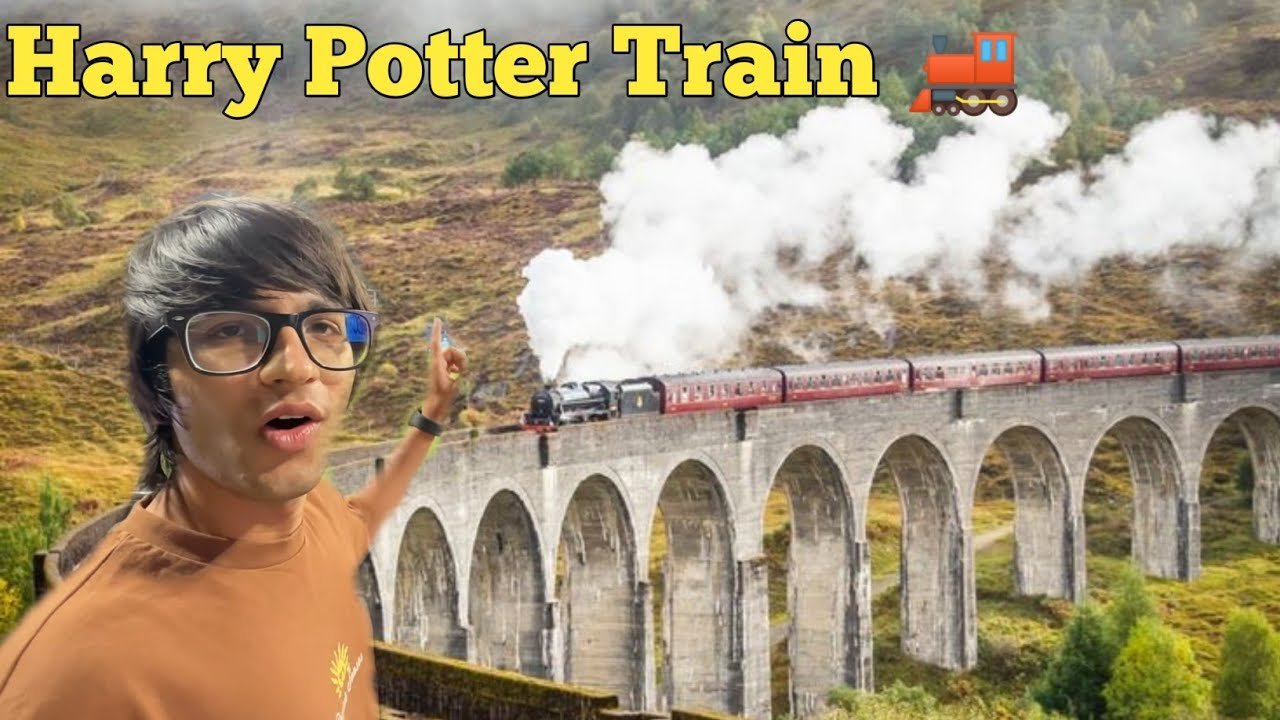 harry potter train 🚂 london to scotland 😘//Sourav Joshi Volga//😍