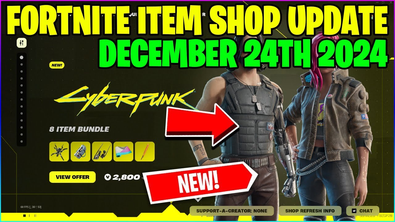 *NEW* SMOOTH OPERATOR ICON EMOTE + LOTS MORE! Fortnite Item Shop [December 24th, 2024] (Fortnite)
