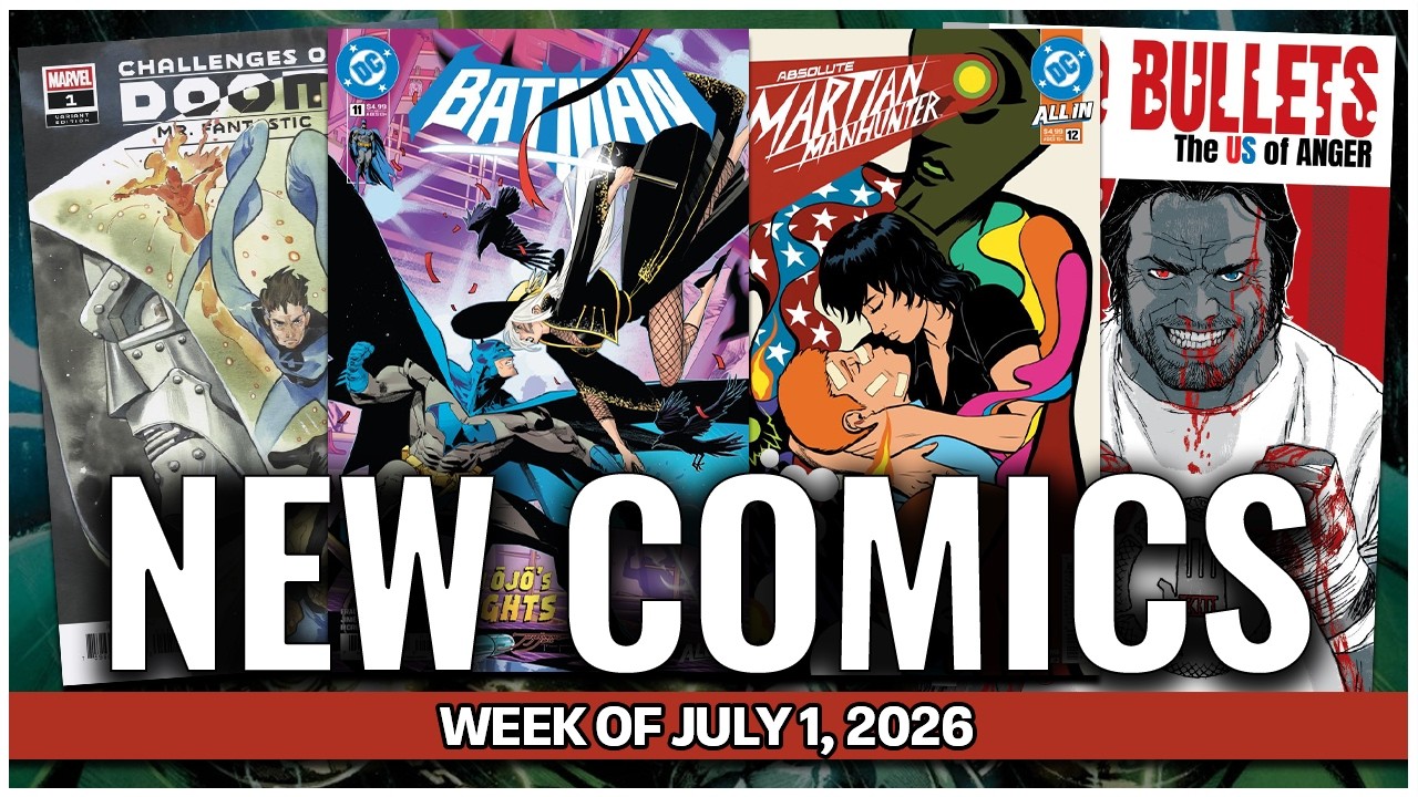 New Comic Book Previews 7/1/2026 - Kicking Off July With a BANG! - preview cover manga rilis Juli 2026