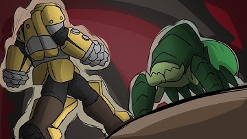 Deep Rock Galactic Animation: Driller approaches...