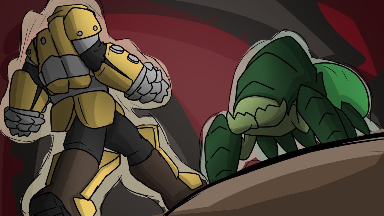 Deep Rock Galactic Animation: Driller approaches...