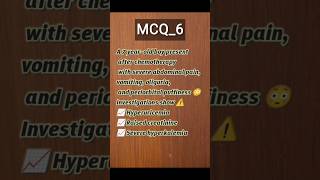 MCQ_6 #neetpg #inicet #fmge #medicine #medico #ytshorts #viral #youtubeshorts