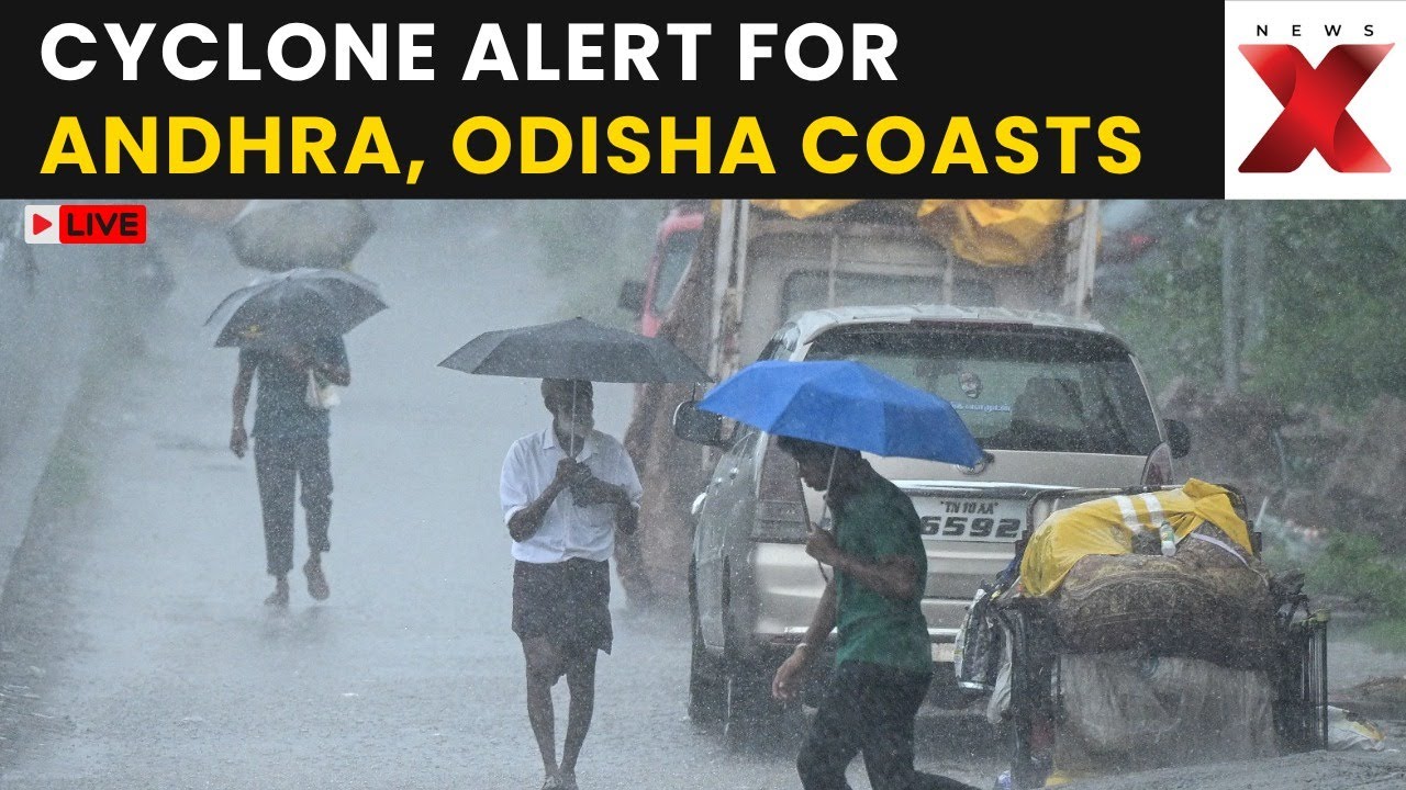 Bay of Bengal Cyclone LIVE: IMD Issues Cyclone Watch as Depression Forms Over Bay of Bengal | NewsX