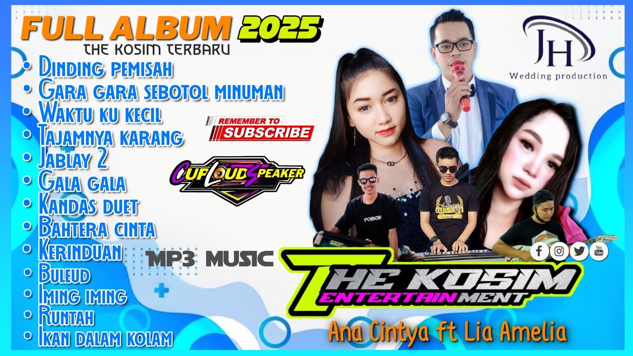 FULL ALBUM THE KOSIM TERBARU | ANA CINTYA ft LIA | DINDING PEMISAH | LAGU VIRAL TIKTOK || CLS AUDIO