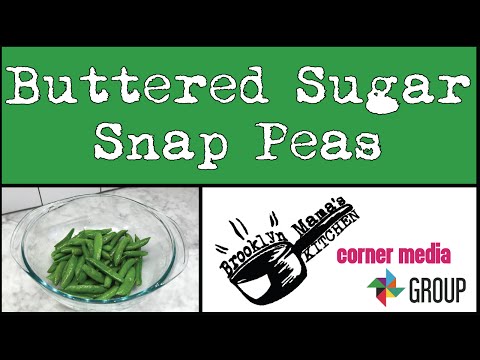 Spring Recipe: Buttered Sugar Snap Peas