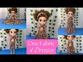 One Fabric - Four looks || Dress Sewing Tutorial || Versatile Sewing Project @tagbygagana