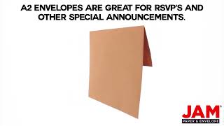 Dark Orange A2 Envelopes JAM Paper