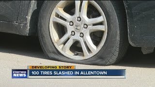 100 Tires Slashed in Buffalo's Allentown