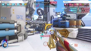 Mercy Main & 7-min match :) ♥ 1:18:1 by ASTRAEA — Overwatch 2 Replay 75DVDW