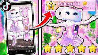 Testing Insane Tiktok Outift Hacks In Dress To Impress