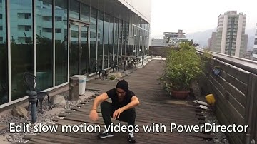 PowerDirector slow motion tutorial with iPhone 5s